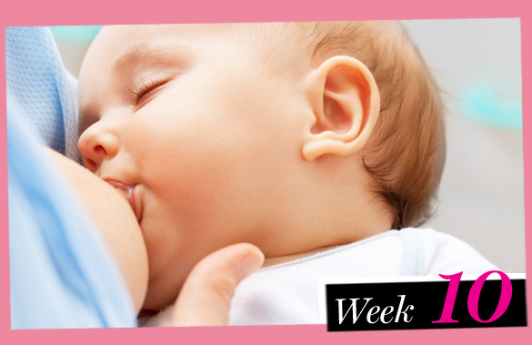 10 week old baby schedule